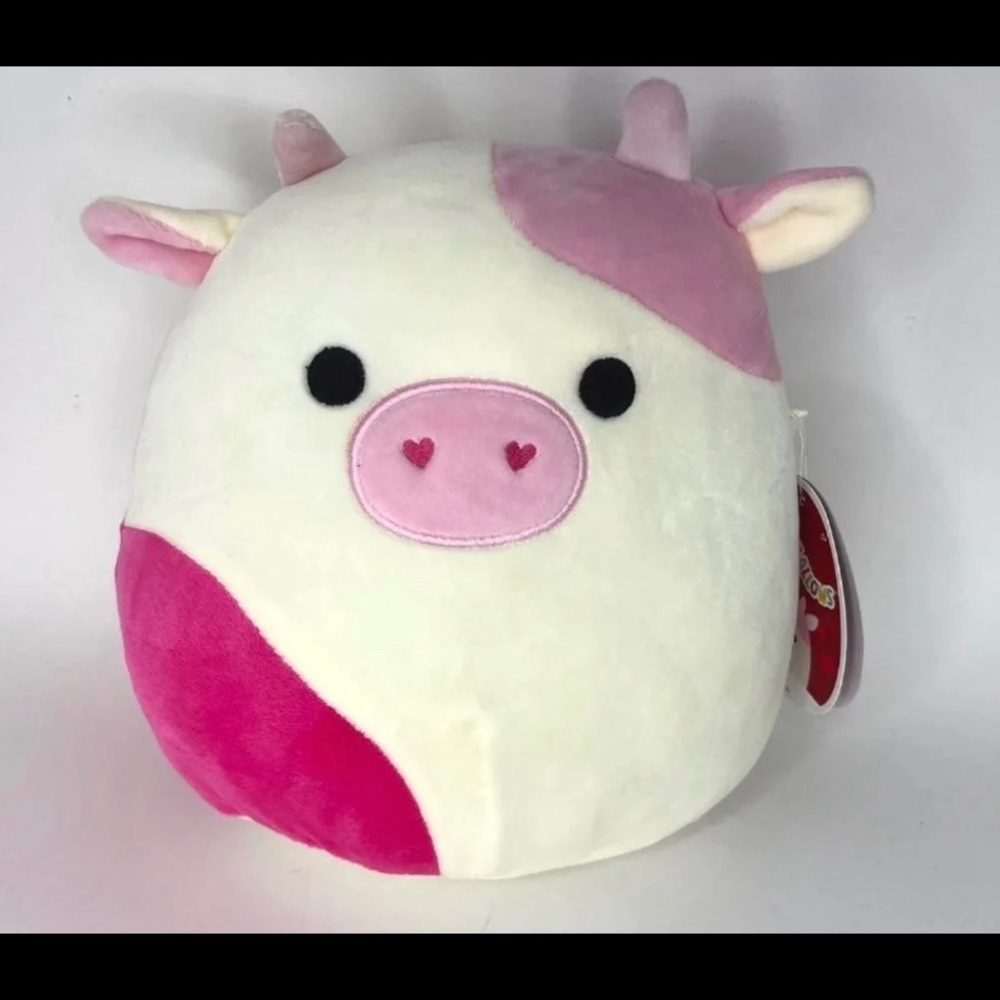 NWT Caedyn the Pink cow Squishmallow 8”!